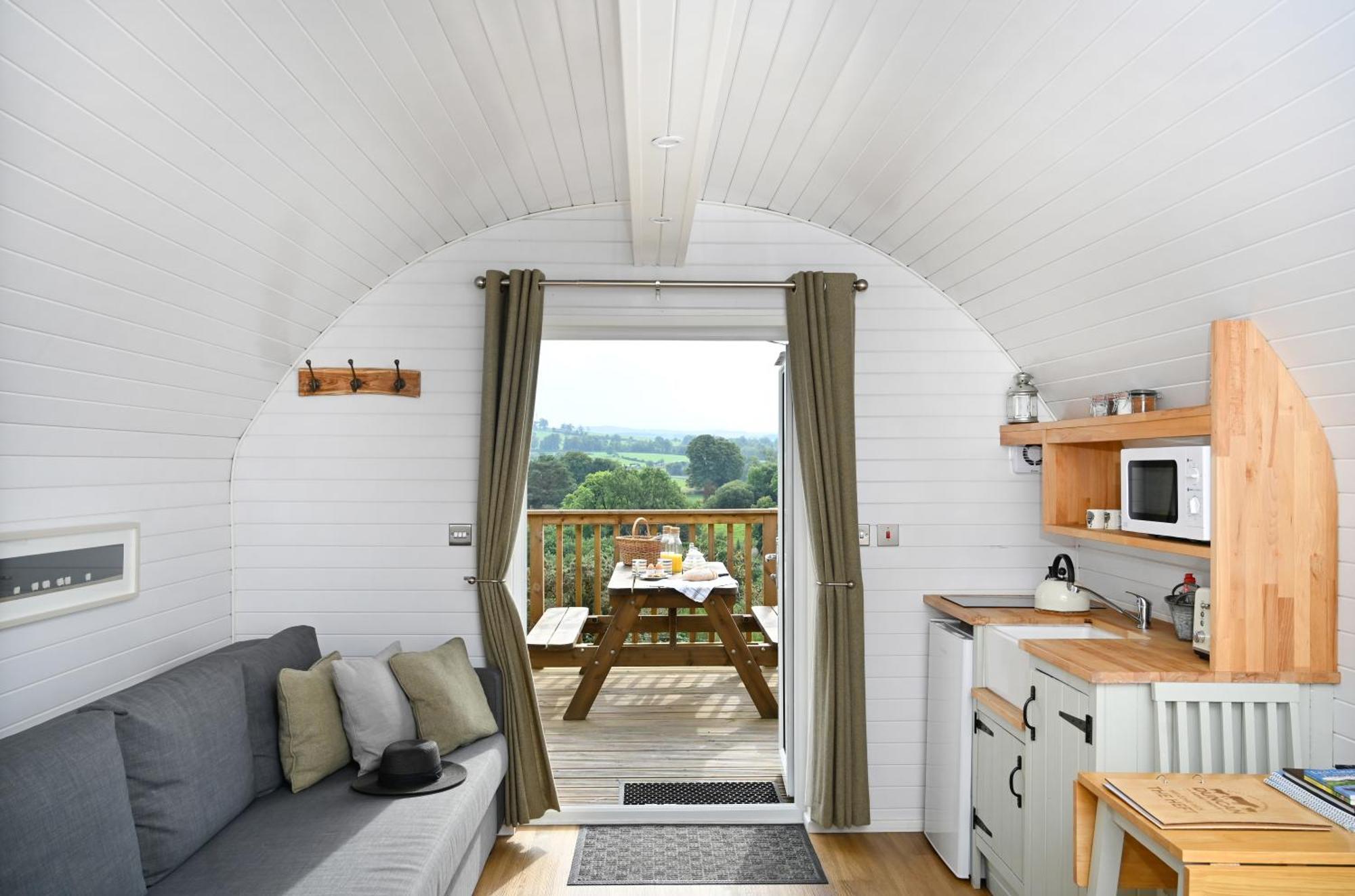 Luxury Glamping Pods - The Heft & The Hirsel Apartment Glasgow Exterior photo